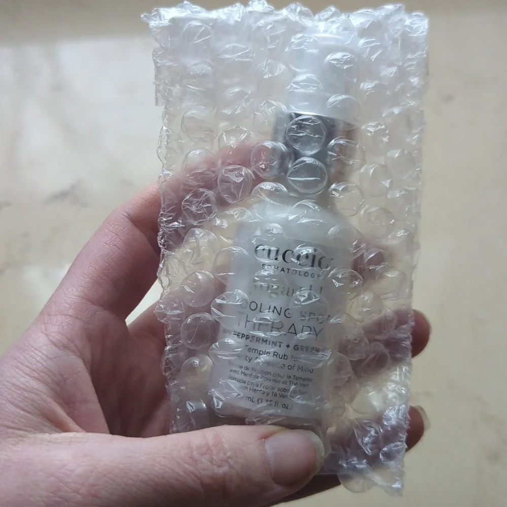 NEW Cuccio Somatology Cooling Spot Temple Therapy 40 mL